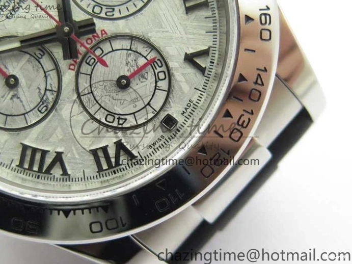 SA4130 904L SS Daytona Best 1:1 ‘Meteorite’ Oysterflex Case V4 Strap Noob on 116519 Edition 0327